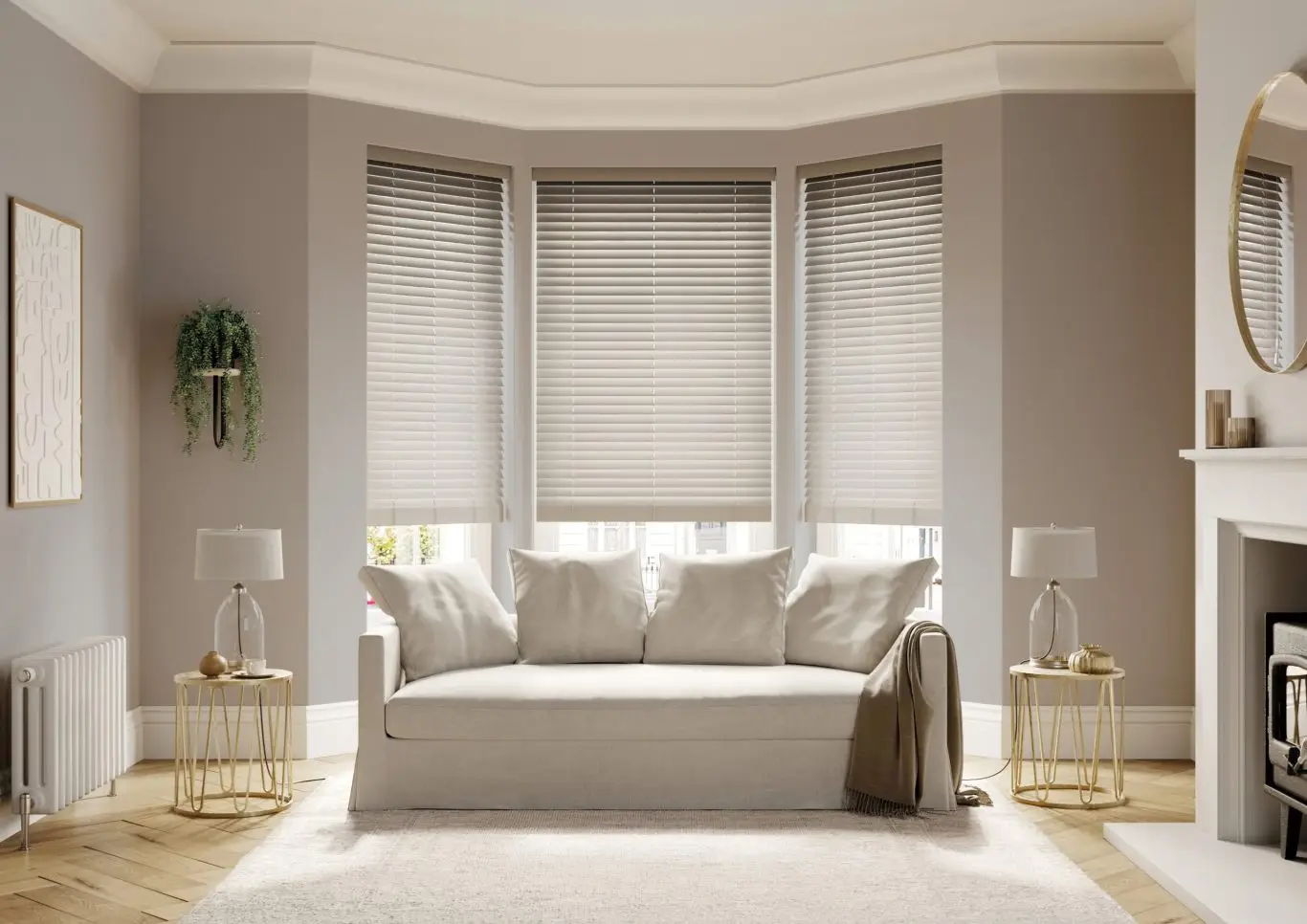 Wooden venetian blinds