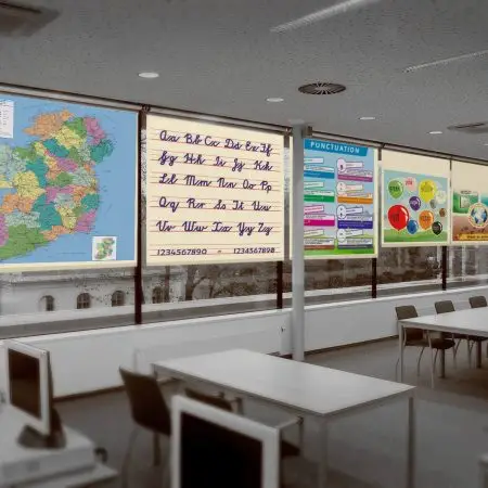 Custom Printed Blinds For Education